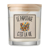 Bougie Parfumée Vanille Le Papotage c’est la vie