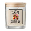 Bougie Parfumée Vanille Le Régime c’est la vie