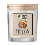 Bougie Parfumée Vanille Le Rosé c’est la vie
