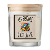 Bougie Parfumée Vanille Les Briques c’est la vie