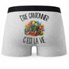 Boxer Homme Être cantonnier c'est la vie – Impression au dos