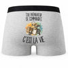 Boxer Homme Être préparateur de commandes c'est la vie – Impression au dos