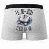 Boxer Homme Le jiu-jitsu c'est la vie – Impression au dos