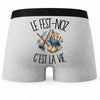 Boxer Homme Le fest-noz c'est la vie – Impression au dos