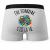 Boxer Homme Être technicienne c'est la vie – Impression au dos