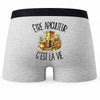 Boxer Homme Être apiculteur c'est la vie – Impression au dos