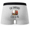 Boxer Homme Être chauffagiste c'est la vie – Impression au dos
