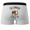 Boxer Homme Être commercial c'est la vie – Impression au dos