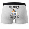 Boxer Homme Être médecin c'est la vie – Impression au dos
