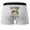 Boxer Homme Être notaire c'est la vie – Impression au dos