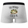 Boxer Homme Être paysagiste c'est la vie – Impression au dos