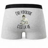 Boxer Homme Être podologue c'est la vie – Impression au dos