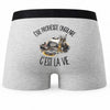 Boxer Homme Être prothésiste ongulaire c'est la vie – Impression au dos