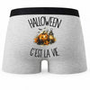Boxer Homme Halloween c'est la vie – Impression au dos