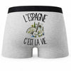 Boxer Homme L'Espagne c'est la vie – Impression au dos