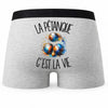 Boxer Homme La pétanque c'est la vie – Impression au dos