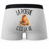 Boxer Homme La poterie c'est la vie – Impression au dos