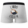 Boxer Homme L'aïkido c'est la vie – Impression au dos