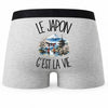 Boxer Homme Le Japon c'est la vie – Impression au dos