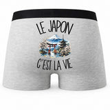 Boxer Homme Le Japon c'est la vie – Impression au dos