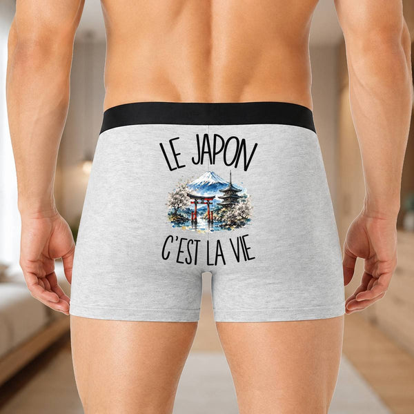 Boxer Homme Le Japon c'est la vie – Impression au dos