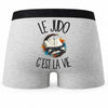 Boxer Homme Le judo c'est la vie – Impression au dos