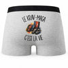 Boxer Homme Le krav-maga c'est la vie – Impression au dos
