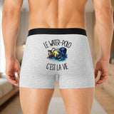 Boxer Homme Le water-polo c'est la vie – Impression au dos