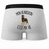 Boxer Homme Mon Beauceron c'est ma vie – Impression au dos