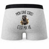 Boxer Homme Mon Cane Corso c'est ma vie – Impression au dos
