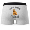 Boxer Homme Mon Dogue de Bordeaux c'est ma vie – Impression au dos