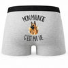 Boxer Homme Mon Malinois c'est ma vie – Impression au dos