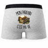 Boxer Homme Mon parrain c'est ma vie – Impression au dos