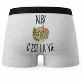 Boxer Homme Albi c’est la vie – Impression au dos