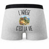 Boxer Homme L’Ariège c’est la vie – Impression au dos