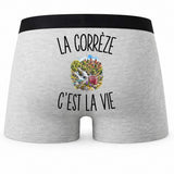 Boxer Homme La Corrèze c’est la vie – Impression au dos