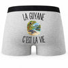 Boxer Homme La Guyane c’est la vie – Impression au dos