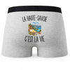 Boxer Homme La Haute-Savoie c’est la vie – Impression au dos