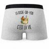 Boxer Homme La Roche-sur-Yon c’est la vie – Impression au dos