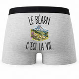 Boxer Homme Le Béarn c’est la vie – Impression au dos