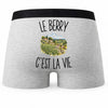 Boxer Homme Le Berry c’est la vie – Impression au dos