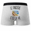 Boxer Homme Le Finistère c’est la vie – Impression au dos