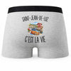 Boxer Homme Saint-Jean-de-Luz c’est la vie – Impression au dos