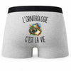 Boxer Homme L’Ornithologie c’est la vie – Impression au dos