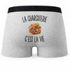 Boxer Homme La Charcuterie c’est la vie – Impression au dos