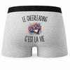 Boxer Homme Le Cheerleading c’est la vie – Impression au dos