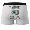 Boxer Homme Le Handball c’est la vie – Impression au dos