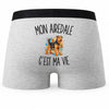 Boxer Homme Mon Airedale c’est ma vie – Impression au dos