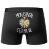 Boxer Homme Mon Kangal c'est ma vie – Impression au dos – Noir