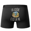 Boxer Homme La Lozère c’est la vie – Impression au dos – Noir
